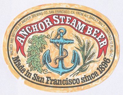 Anchor Steam Beer Label