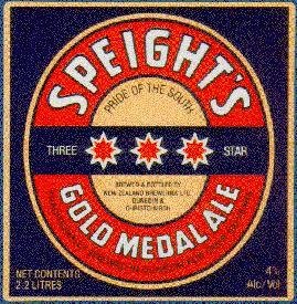 spight's gold medal ale label