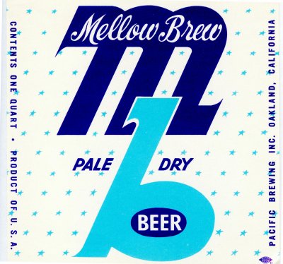 mellowbrew beer label