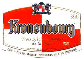kronenbourg beer label