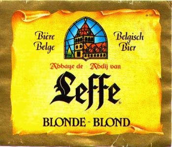 leffe beer label