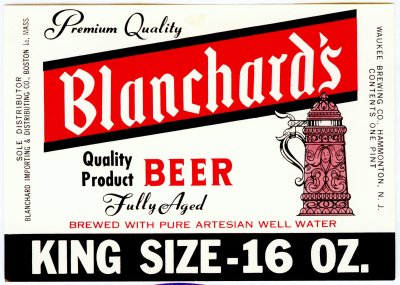 blanchards beer label