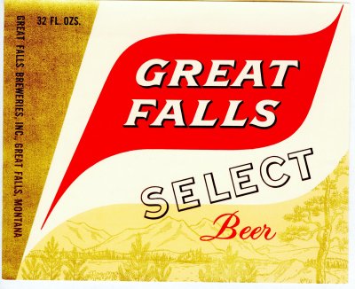 great falls beer label