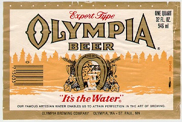 olympia beer label