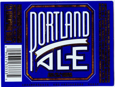 portland ale label