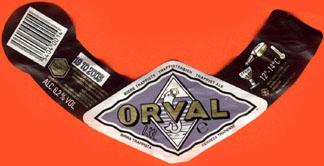Orval Beer Label