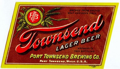 townsend beer label