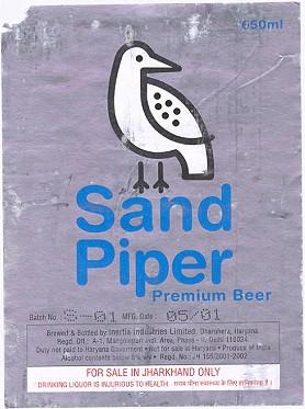 Sandpiper Beer Label