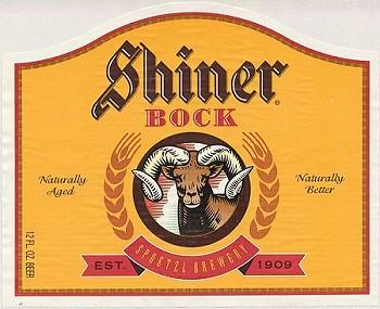 shiner bock label
