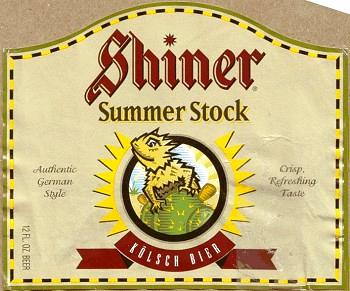 shiner summer stock label