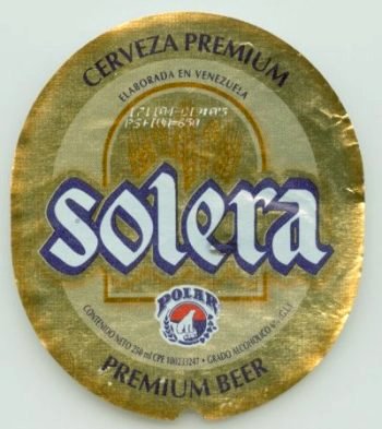 solera beer label
