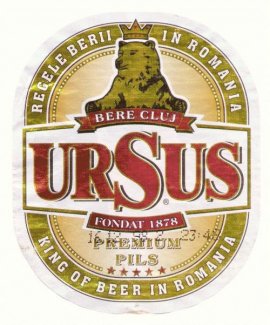 ursus beer label