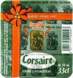 corsaire beer label