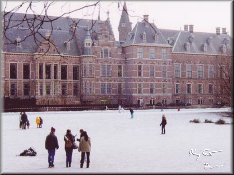 the Binnenhof, Den Haag, Netherlands