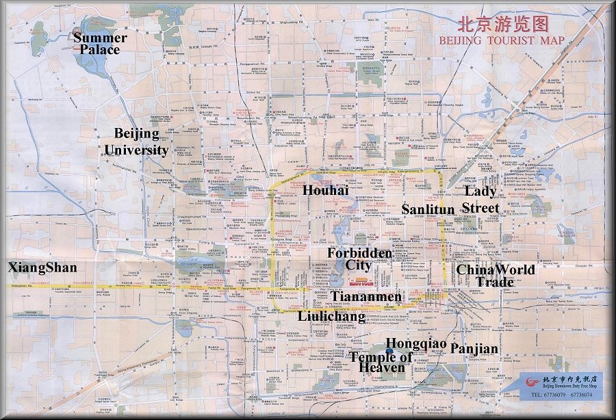 Beijing map